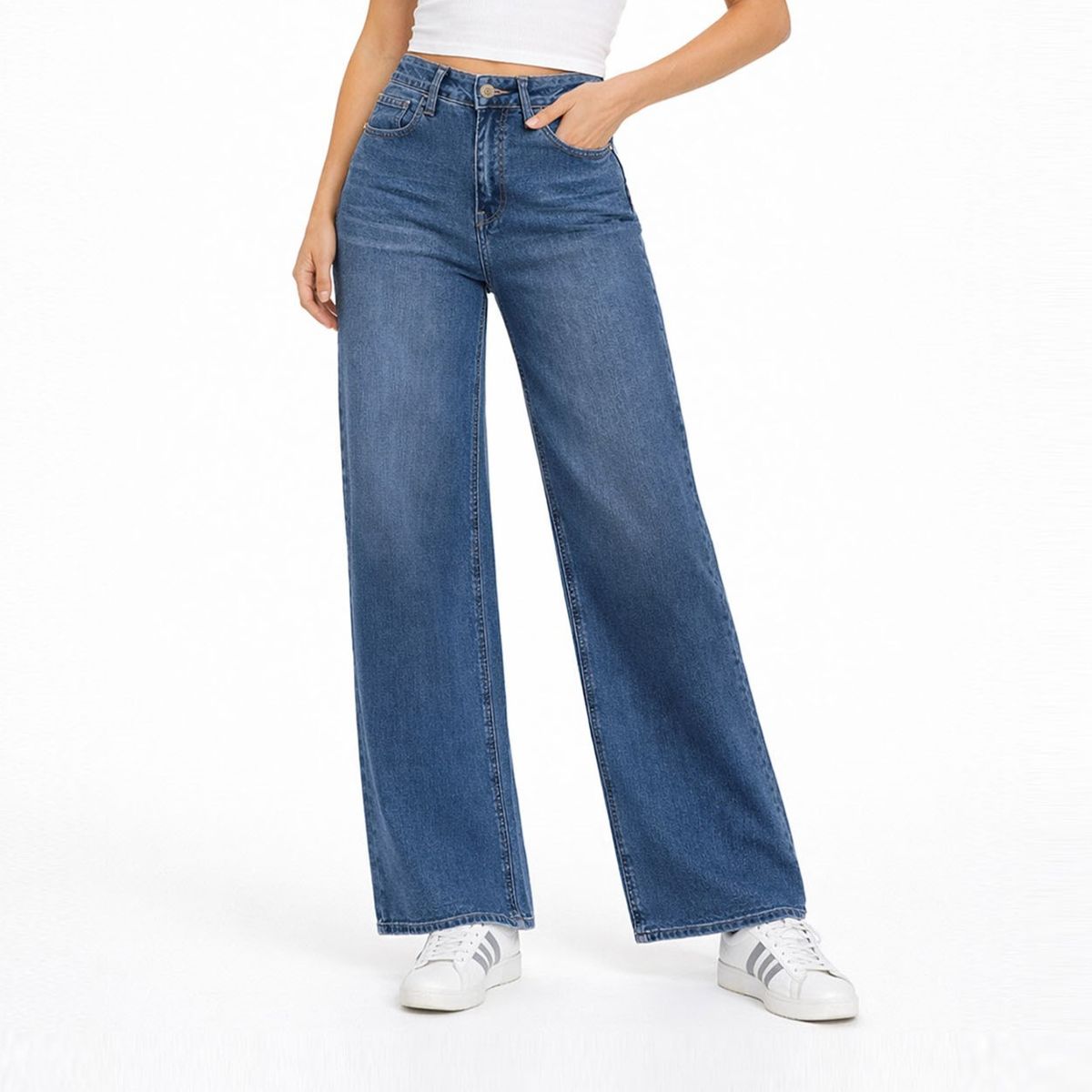 COTTON'S JEANS - JEAN WIDE LEG PARA MUJER COTTONS JEANS ALIA