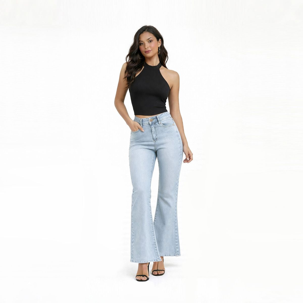 COTTON'S JEANS - JEAN FLARE COTTONS JEANS PARA MUJER ARYA