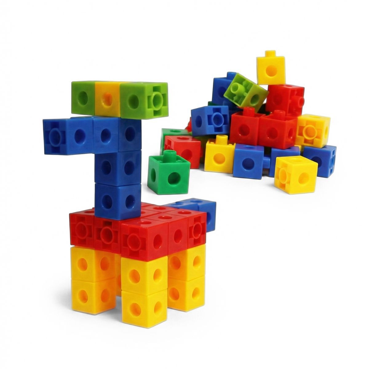 GENERICO - Juegos Didácticos de Cubos Conectores Multiencaje