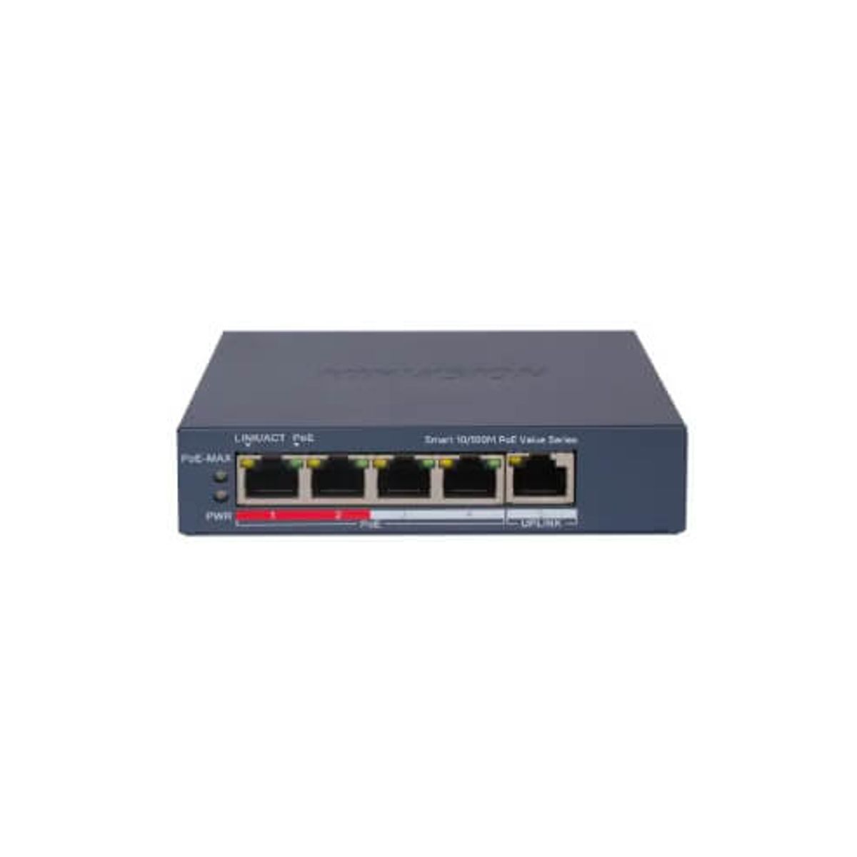 HIKVISION - SWITCH ADMINISTRATIVO HIKVISION 4 POE ALL 100M PN HK-DS-3E1105P-EIM