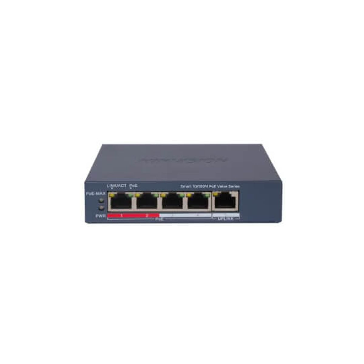 HIKVISION - SWITCH ADMINISTRATIVO HIKVISION 4 POE ALL 100M PN HK-DS-3E1105P-EIM
