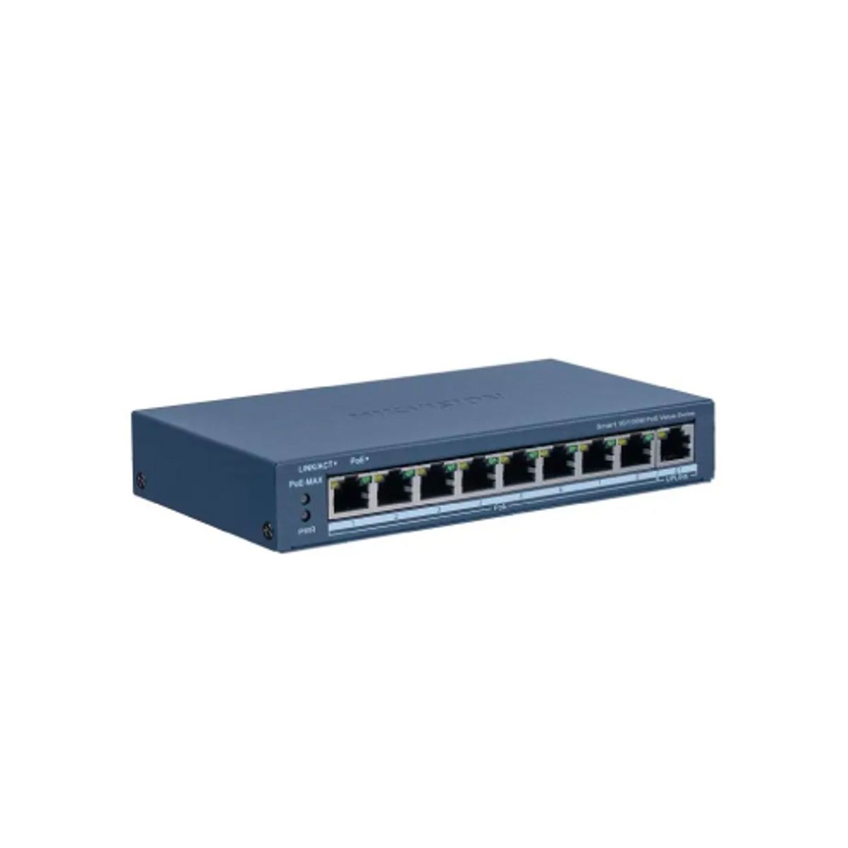 HIKVISION - SMART SWITCH ADMINIS 8 POE MIX 100M + 1 UP RJ45 GIGABITE - BAJO CONSUMO HK-DS-3E1309P-EI/M