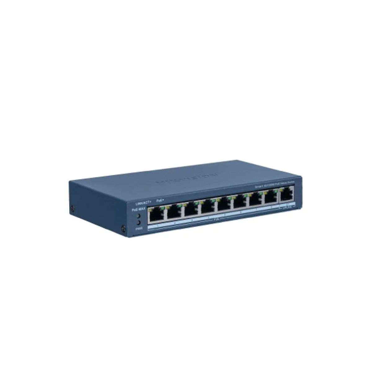 HIKVISION - SMART SWITCH ADMINIS 8 POE MIX 100M + 1 UP RJ45 GIGABITE - BAJO CONSUMO HK-DS-3E1309P-EI/M