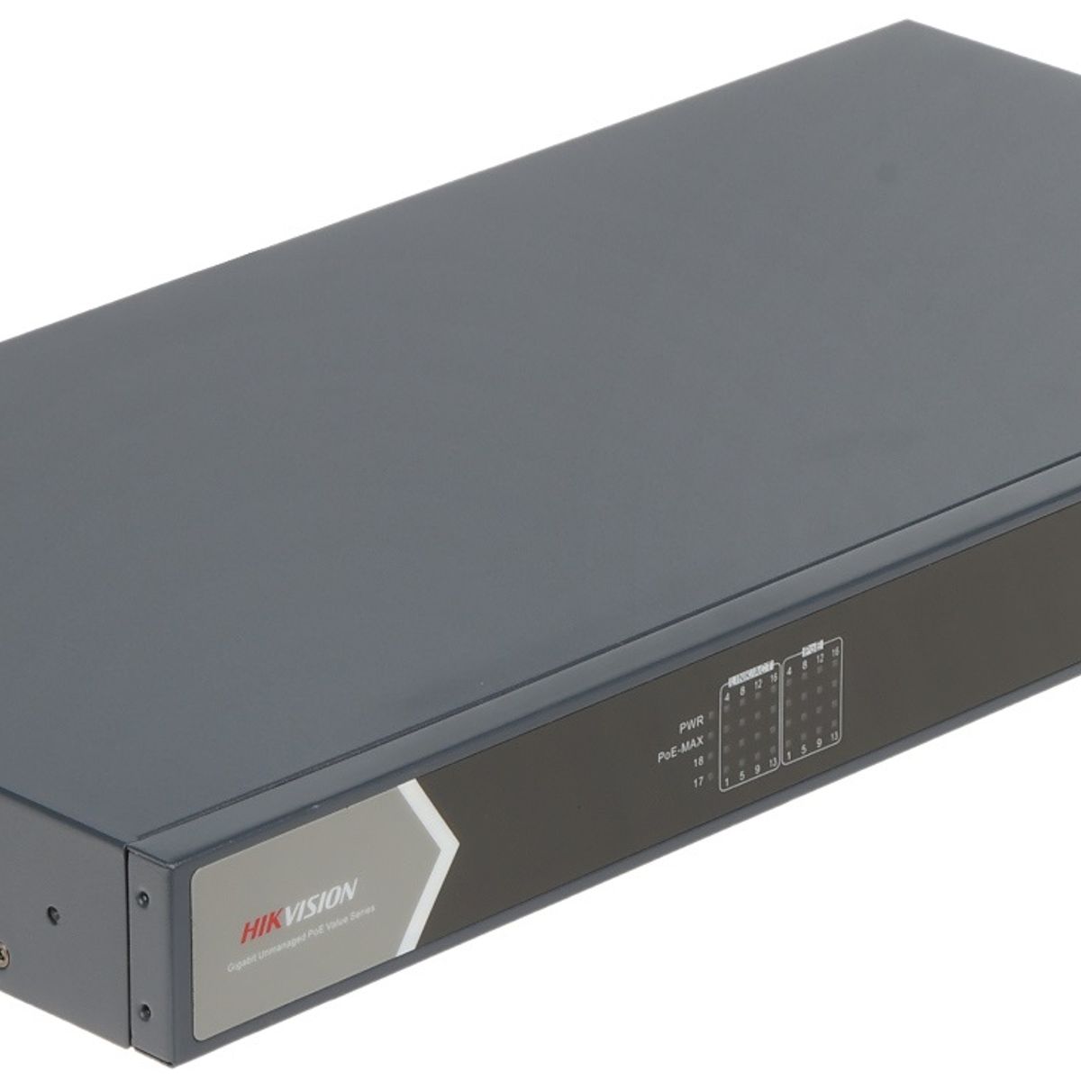 HIKVISION - SMART SWITCH ADMINIS 8 POE MIX 100M + 1 UP RJ45 GIGABITE - BAJO CONSUMO HK-DS-3E1309P-EI/M