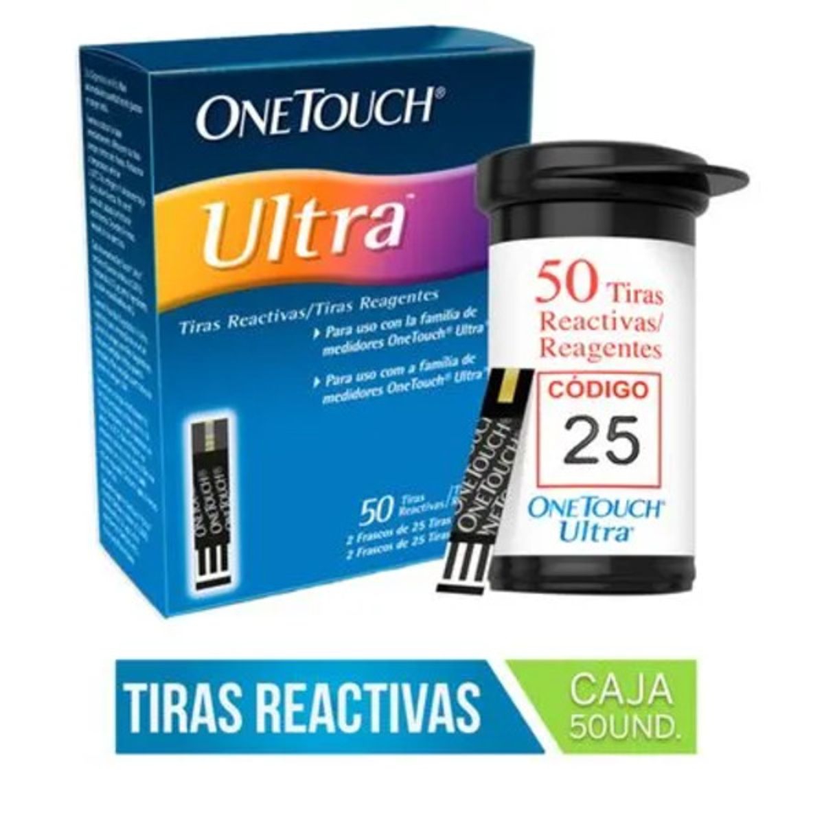 GENERICO - TIRAS REACTIVAS  ONE TOUCH ULTRA X 50 UNID.