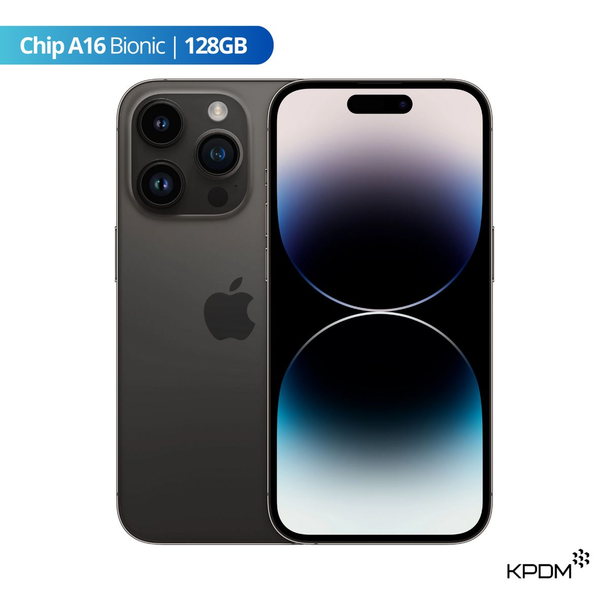 APPLE - Celular iPhone 14 Pro 128GB Negro Espacial eSIM Seminuevo Grado A