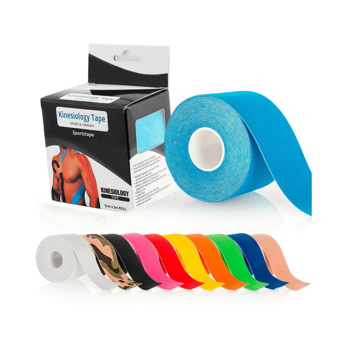 CINTA DE KINESIOLÓGICA, marca GENERICO - Foto 2