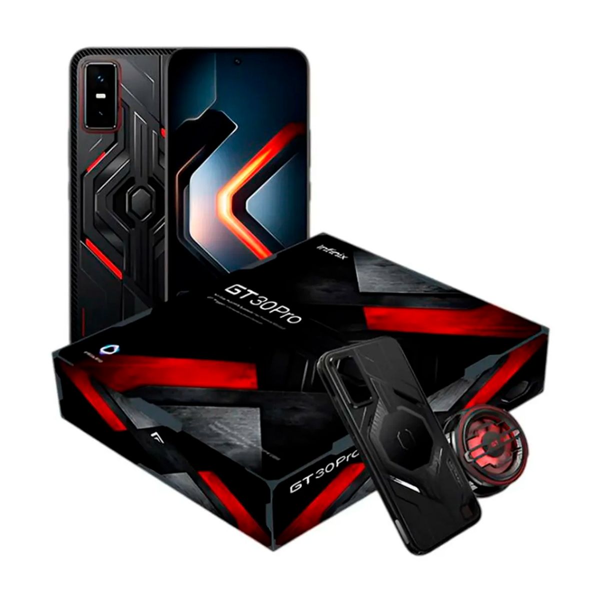 INFINIX - Kit Gaming Infinix Gt 30 Pro 5G 512GB 12GB RAM Negro