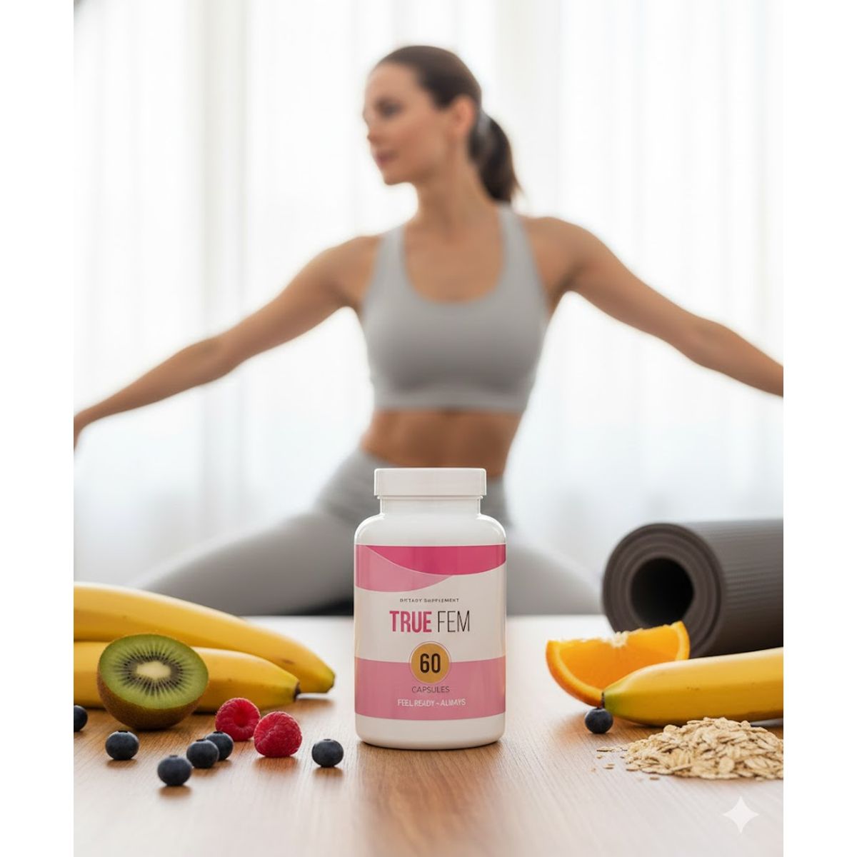 GENERICO - TRUE FEM Truefem 13 en 1 Vitamina 13 en 1, cápsulas veganas