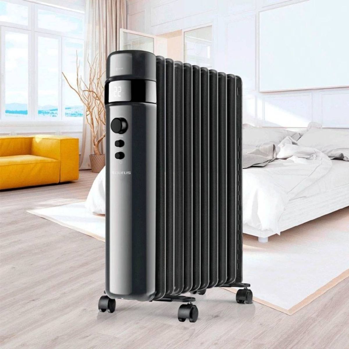 TAURUS - TERMORADIADOR ELÉCTRICO TAURUS AGADIR 2500W CONNECT