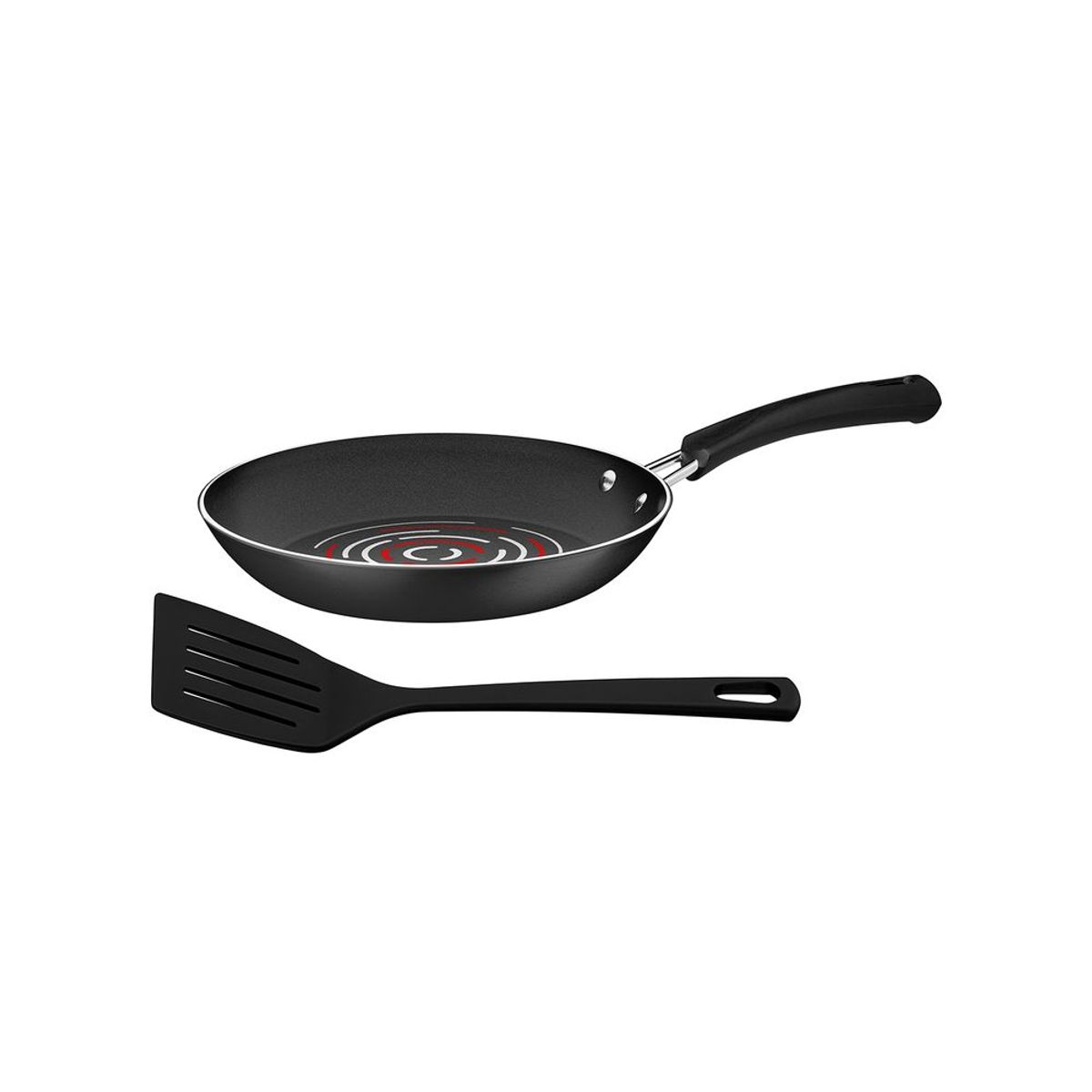 TRAMONTINA - Sartén de Aluminio antiadherente Neocook con espátula 26 cm