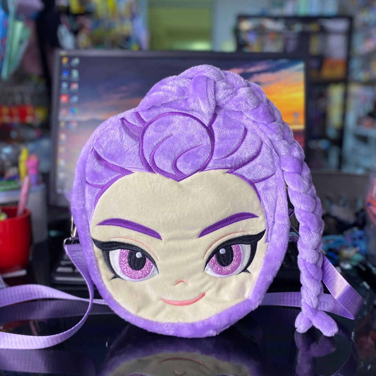 GENERICO - Cartera de felpa Rumi Kpop Demon Hunters Guerreras Kpop