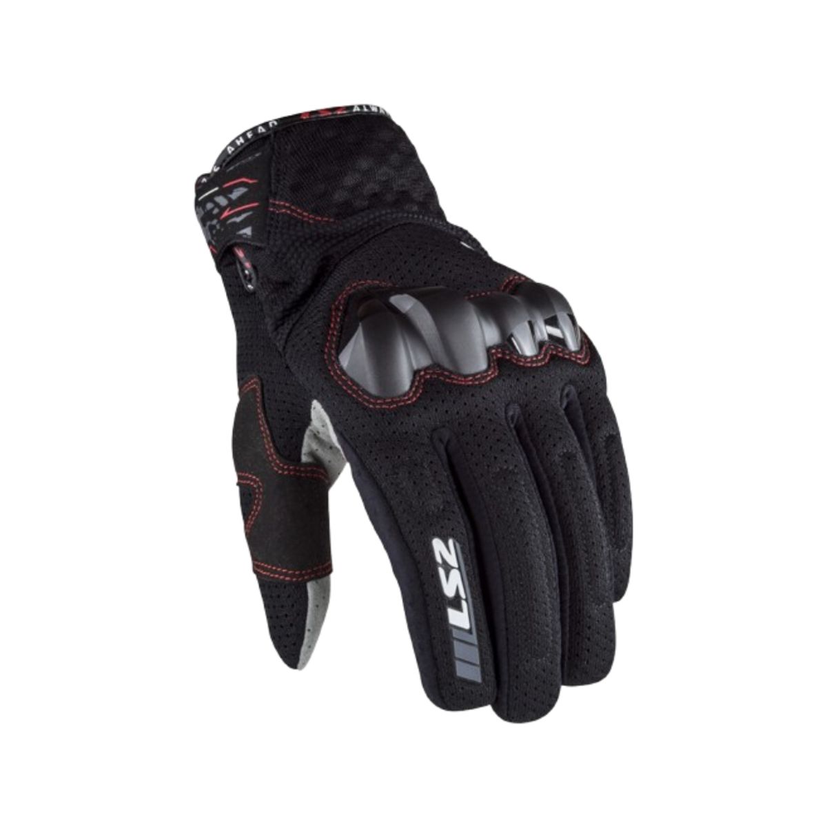 LS2 - GUANTES LS2 CHAKI NEGRO MOTO-CICLISMO