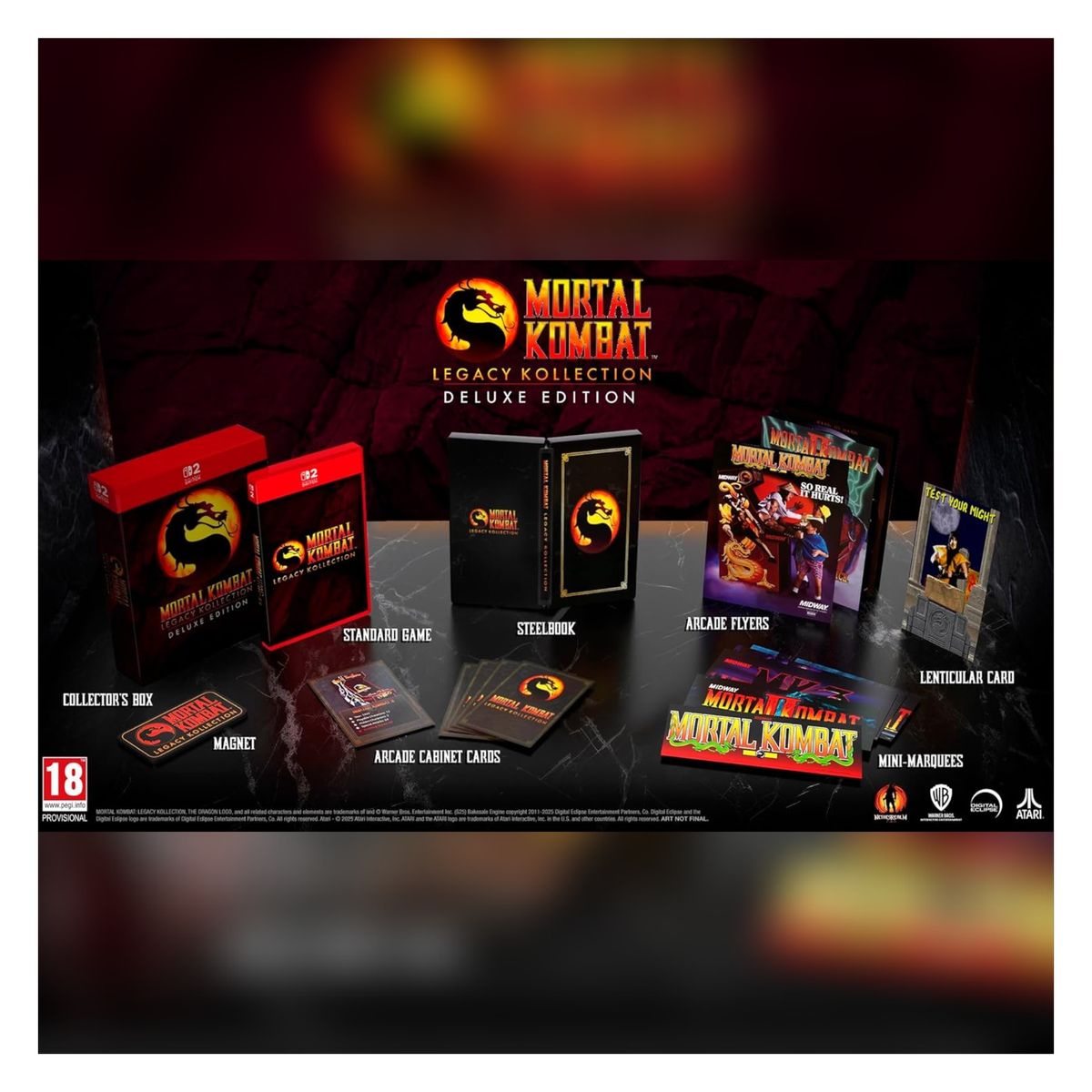 NINTENDO - Mortal Kombat Legacy Kollection Deluxe Edition LAT NSW2