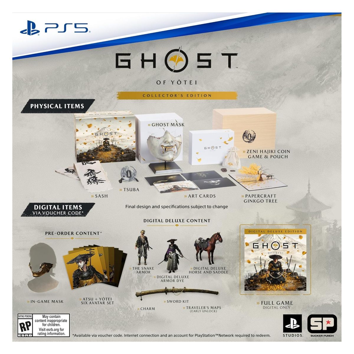 SONY - Ghost Of Yotei Collectors Edition LAT PS5