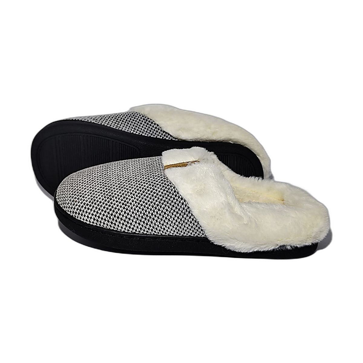 GENERICO - Pantufla Hombre Acolchada de Felpa - Casual - Negro y más colores