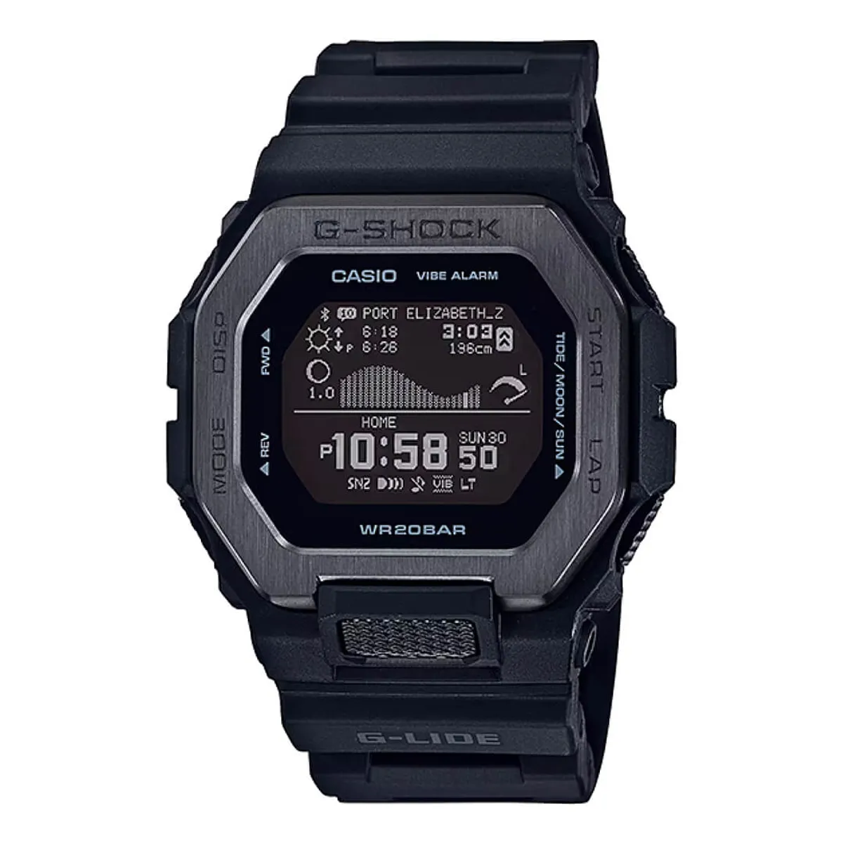 CASIO - Reloj G Shock GBX-100NS-1 Hombre Resina Negro
