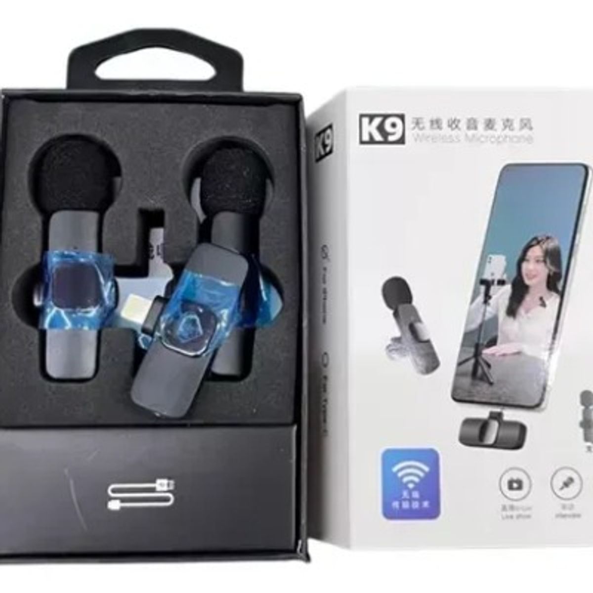 XERACOM - MICROFONO INALAMBRICO SOLAPERO TP C 2 EN 1