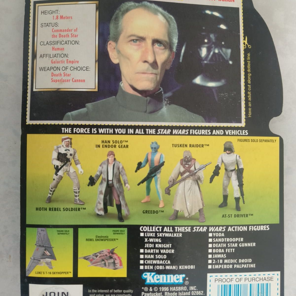 GENERICO - STAR WARS POWER OF THE FORCE GRAND MOFF TARKIN