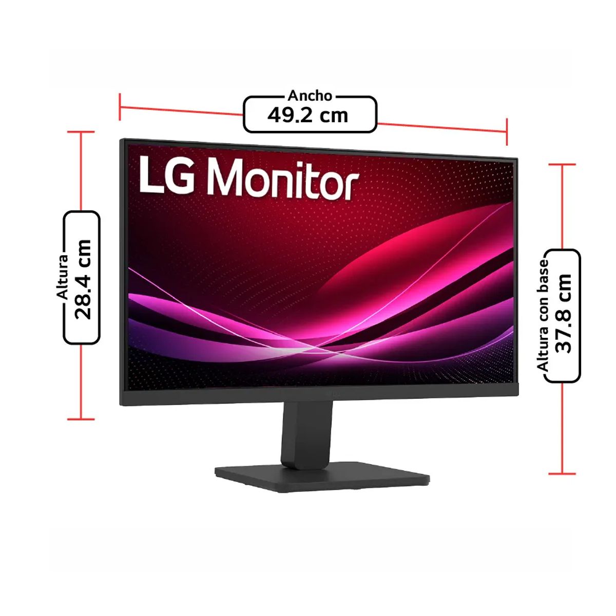 LG - MONITOR LG 22 22U401A-B PANEL VA FHD