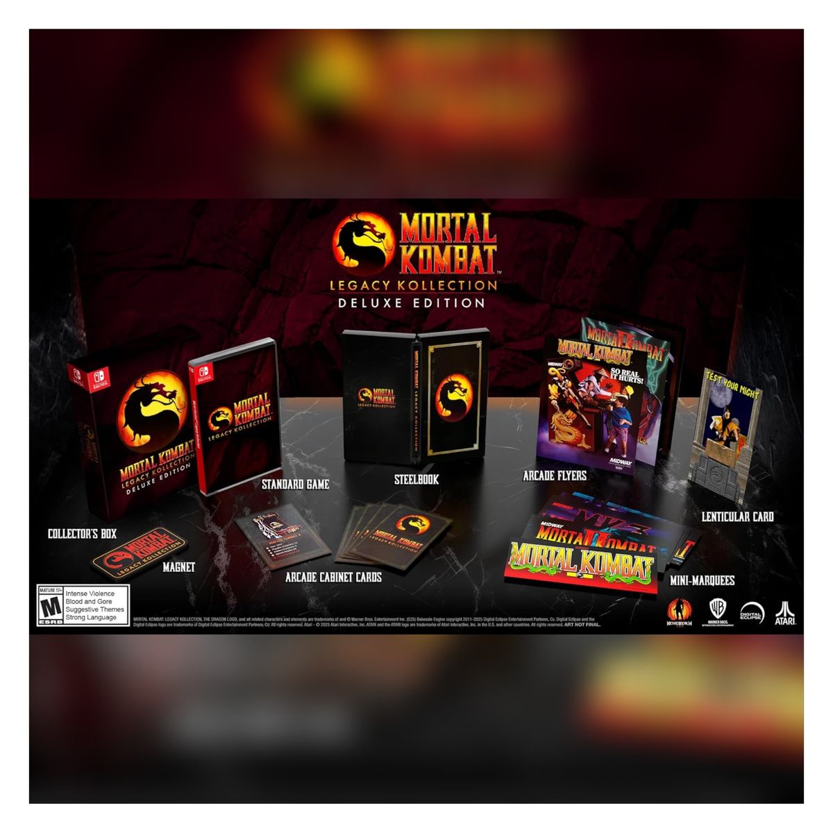 NINTENDO - Mortal Kombat Legacy Kollection Deluxe Edition LAT NSW