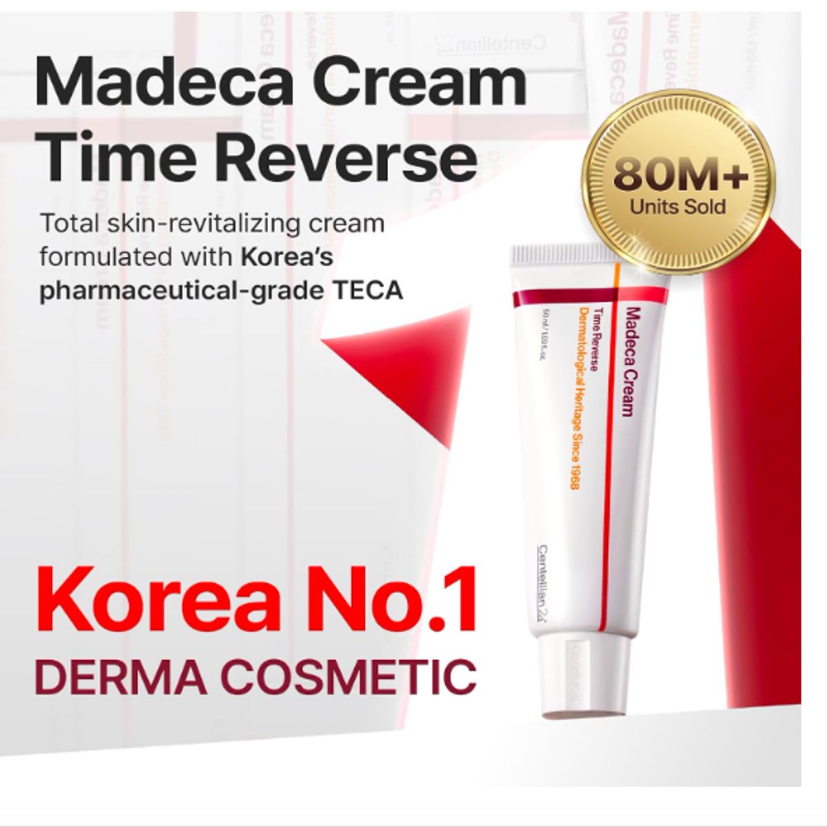 GENERICO - Madeca Cream Time Reverse  Rejuvenecimiento Total para una Piel Más Firme y Radiante