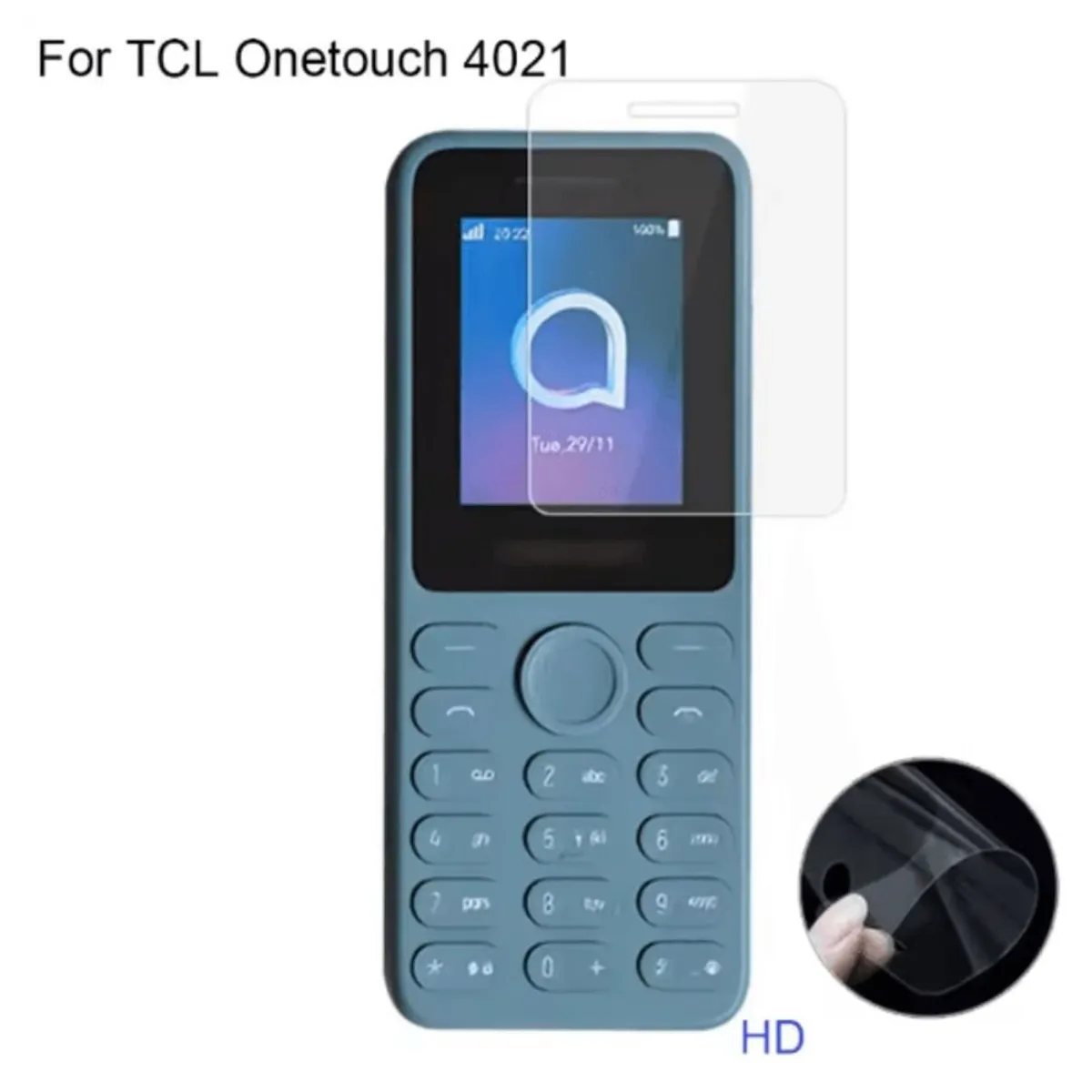 TCL - TELEFONO Celular TCL One Touch 4021 T301Q Dual Sim 2G Camara Bth/Fm Verde Army