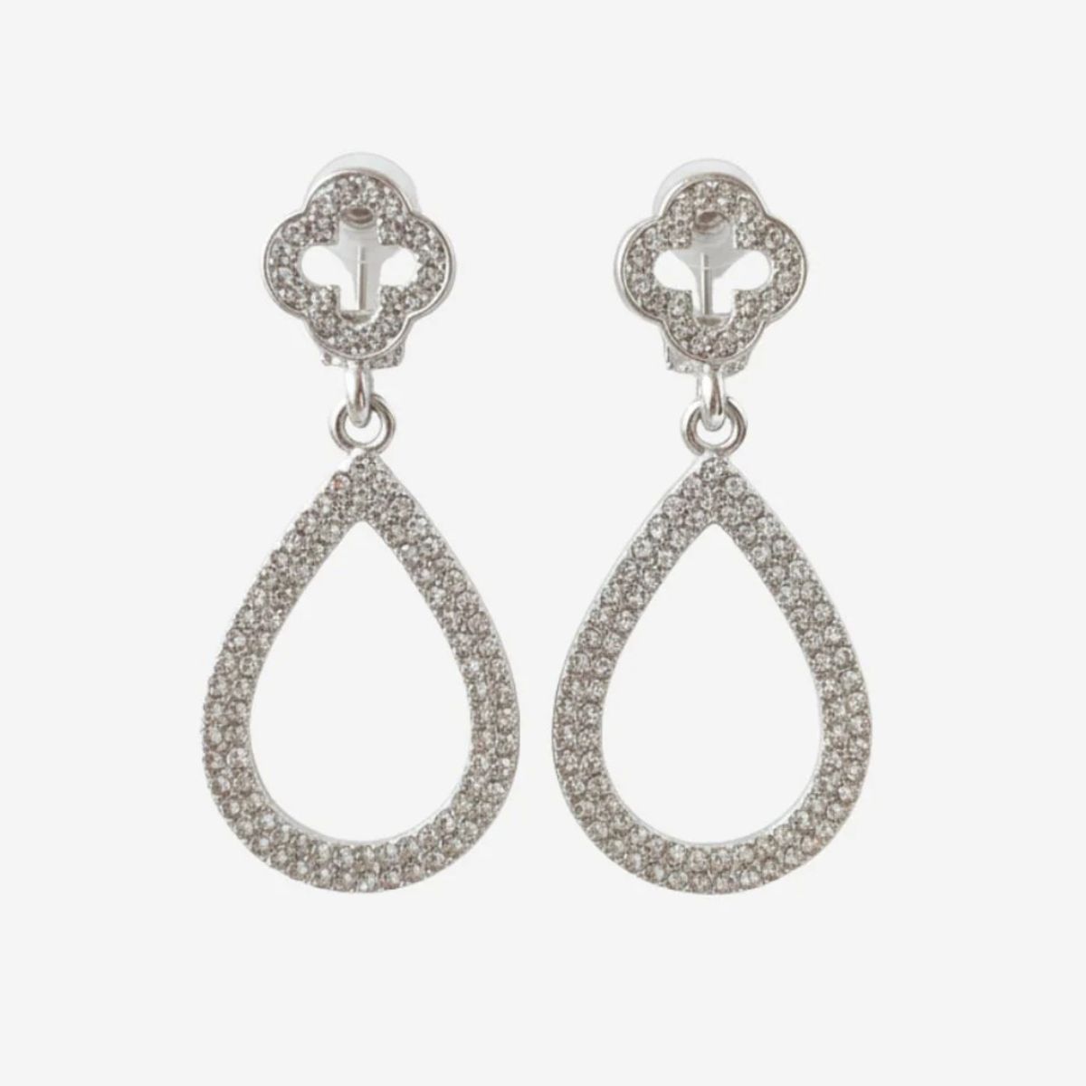 KAST PE - Aretes a presión plateados Lunet