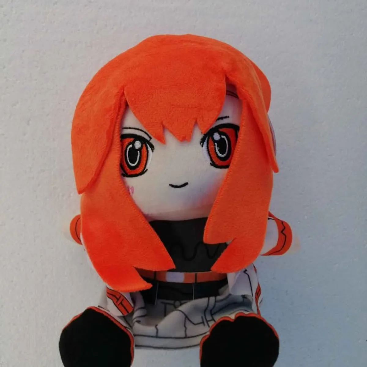 GENERICO - Peluche Anime cantante Adachi Rei peluche dibujos animados kasane teto pelo naranja lindo 20cm