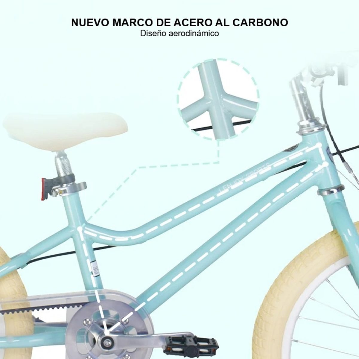 GENERICO - BICICLETA PARA NIÑOS RUEDA18