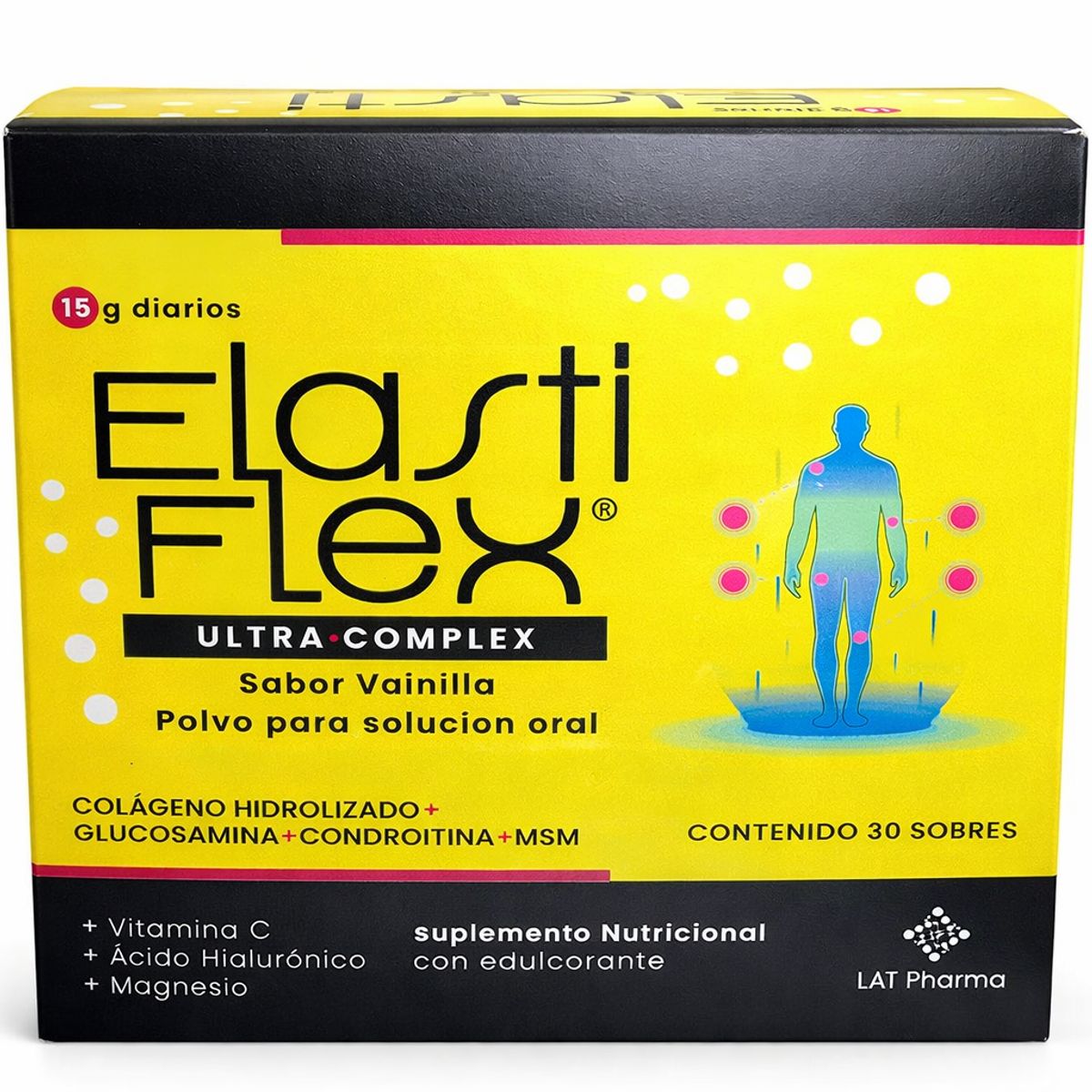 GENERICO - Elastiflex Ultra Complex Colageno Hidrolizado y Glucosamina 450gr