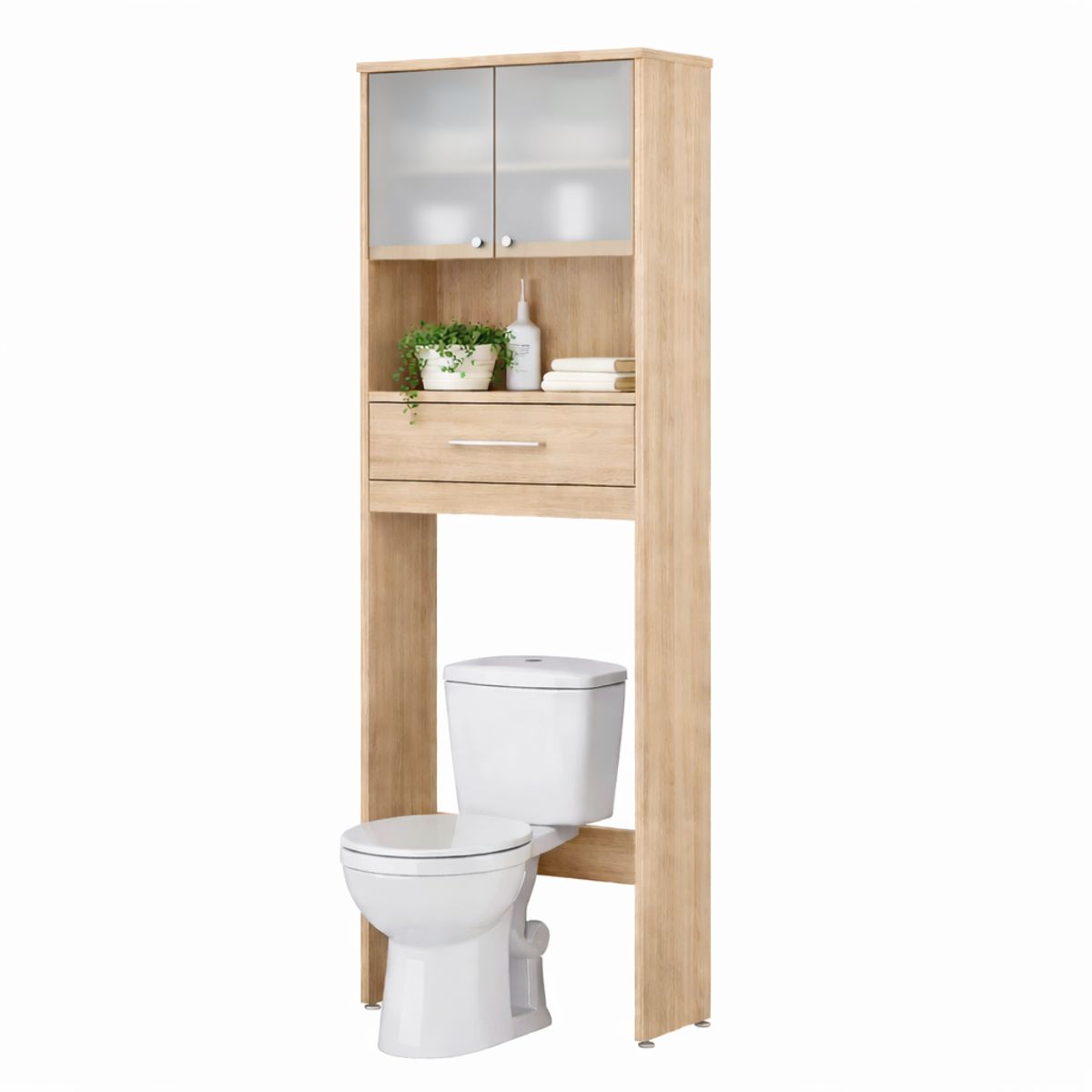 Mueble Baño Ensueño De Melamina Minimalista Organizador Manzano, marca GENERICO - Foto 2