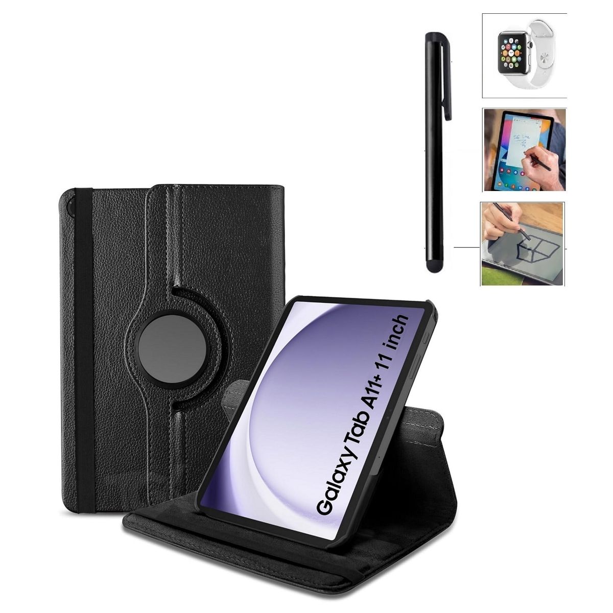 GENERICO - Funda + Lapiz Tactil para Samsung Tab A11 Plus 11 2025 SM-X230 SM-X235