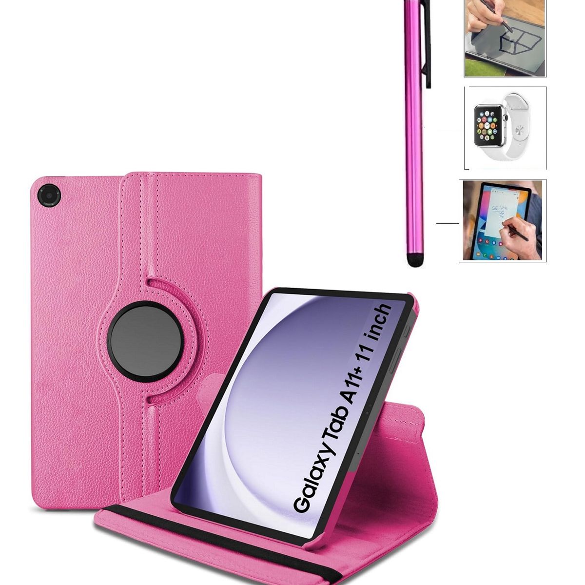 GENERICO - Funda + Lapiz Tactil para Samsung Tab A11 Plus 11 2025 SM-X230 SM-X235