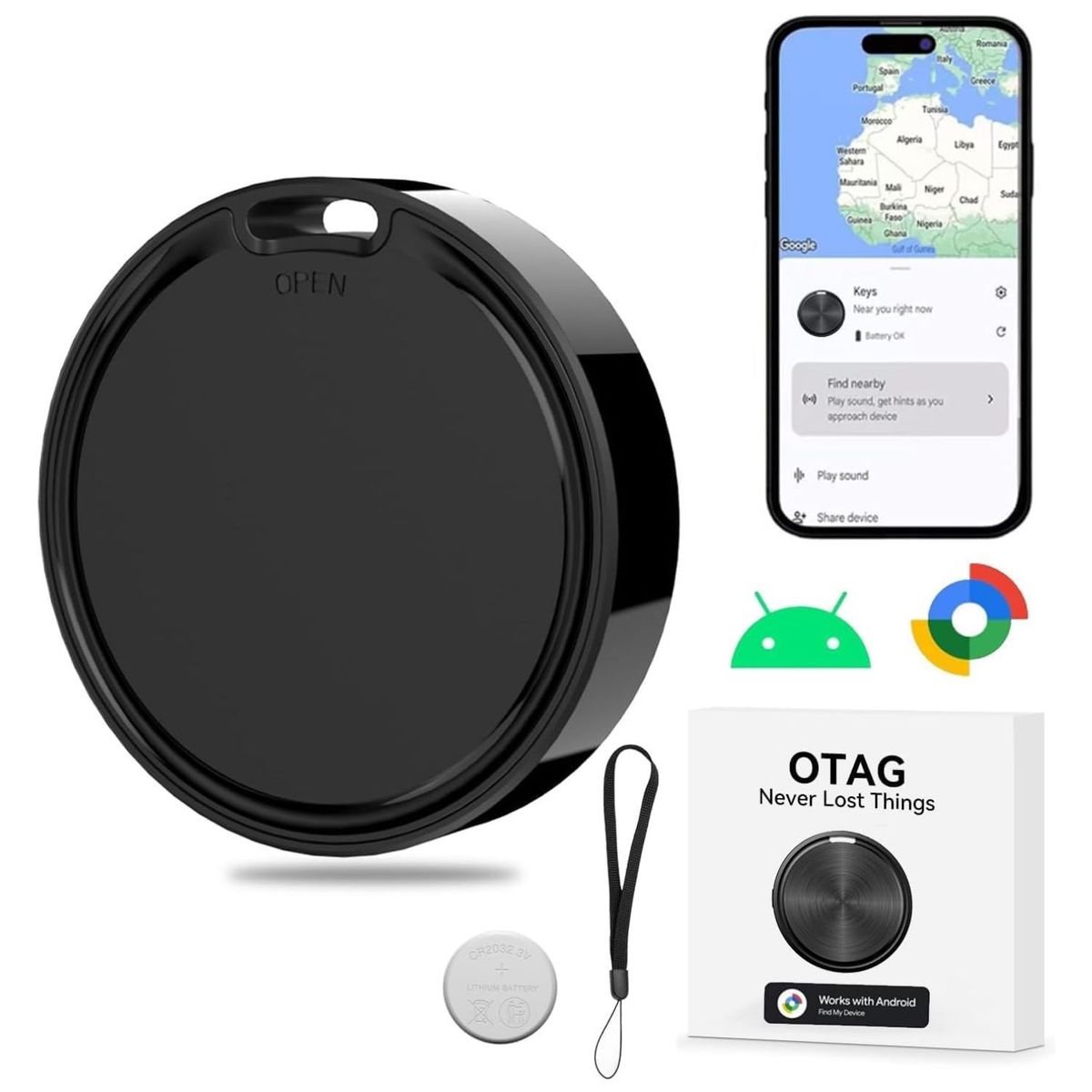 GENERICO - Rastreador Inteligente para Objetos Personales con Seguimiento Mundial