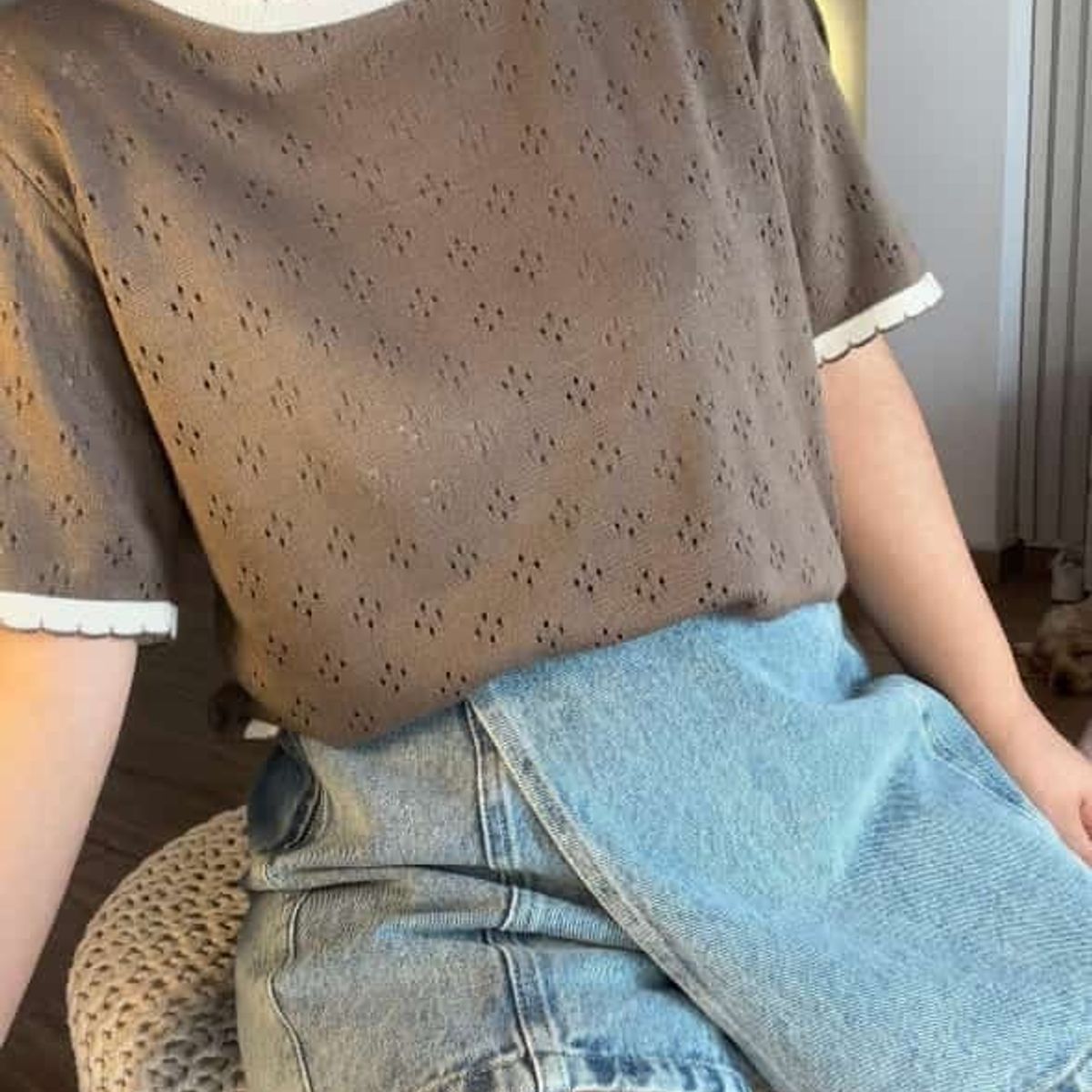 GENERICO - POLO HANNA HILO TACTO CALADO