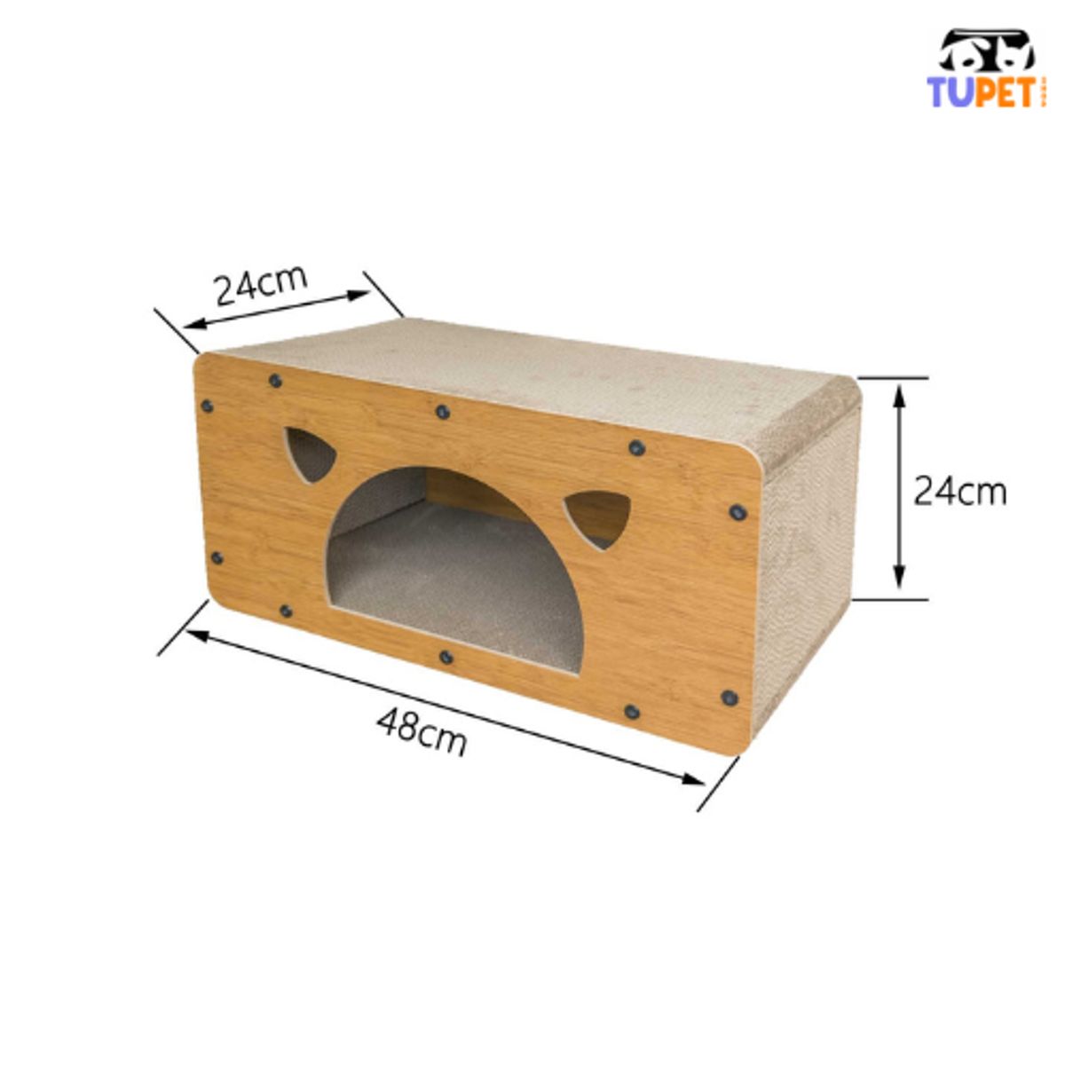 TUPET SHOP - Rascador Cama Multifuncional para Gatos