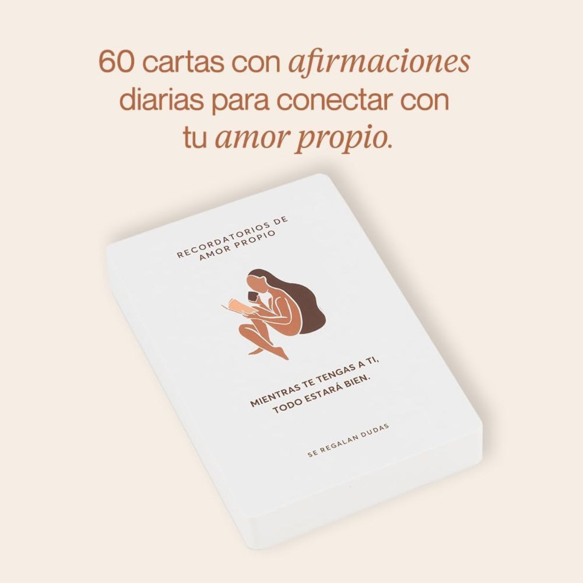 GENERICO - Tarjetas de Afirmaciones Positivas - Recordatorios de Amor Propio de SE REGALAN DUDAS