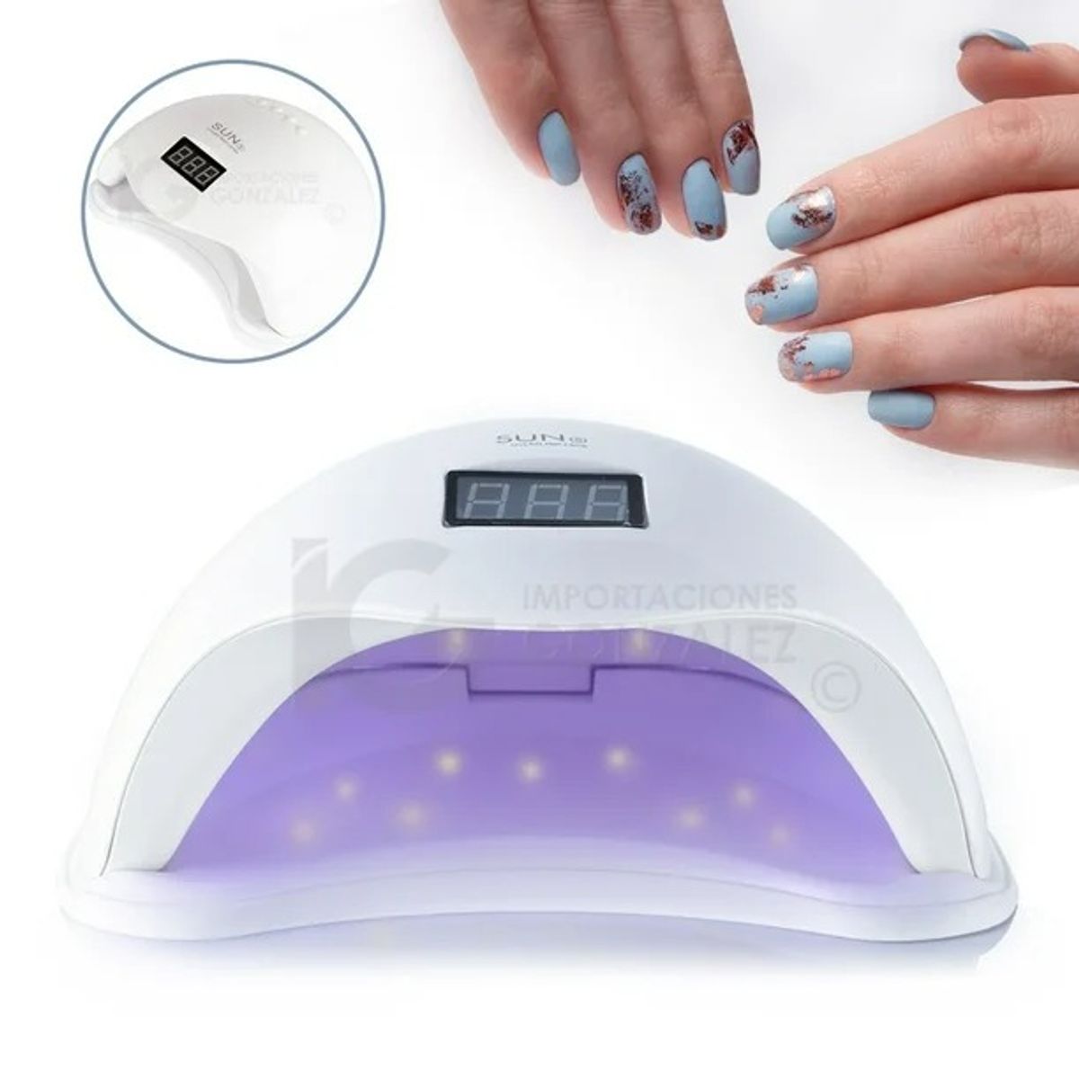 OEM - SUN 5 LED Nail Lamp Lámpara Secadora Profesional de Uñas 48W