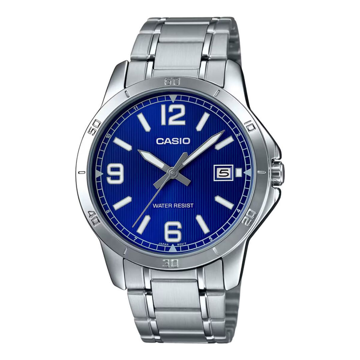CASIO - Reloj Casio MTP-V004D-2BUDF Hombre Acero Plateado