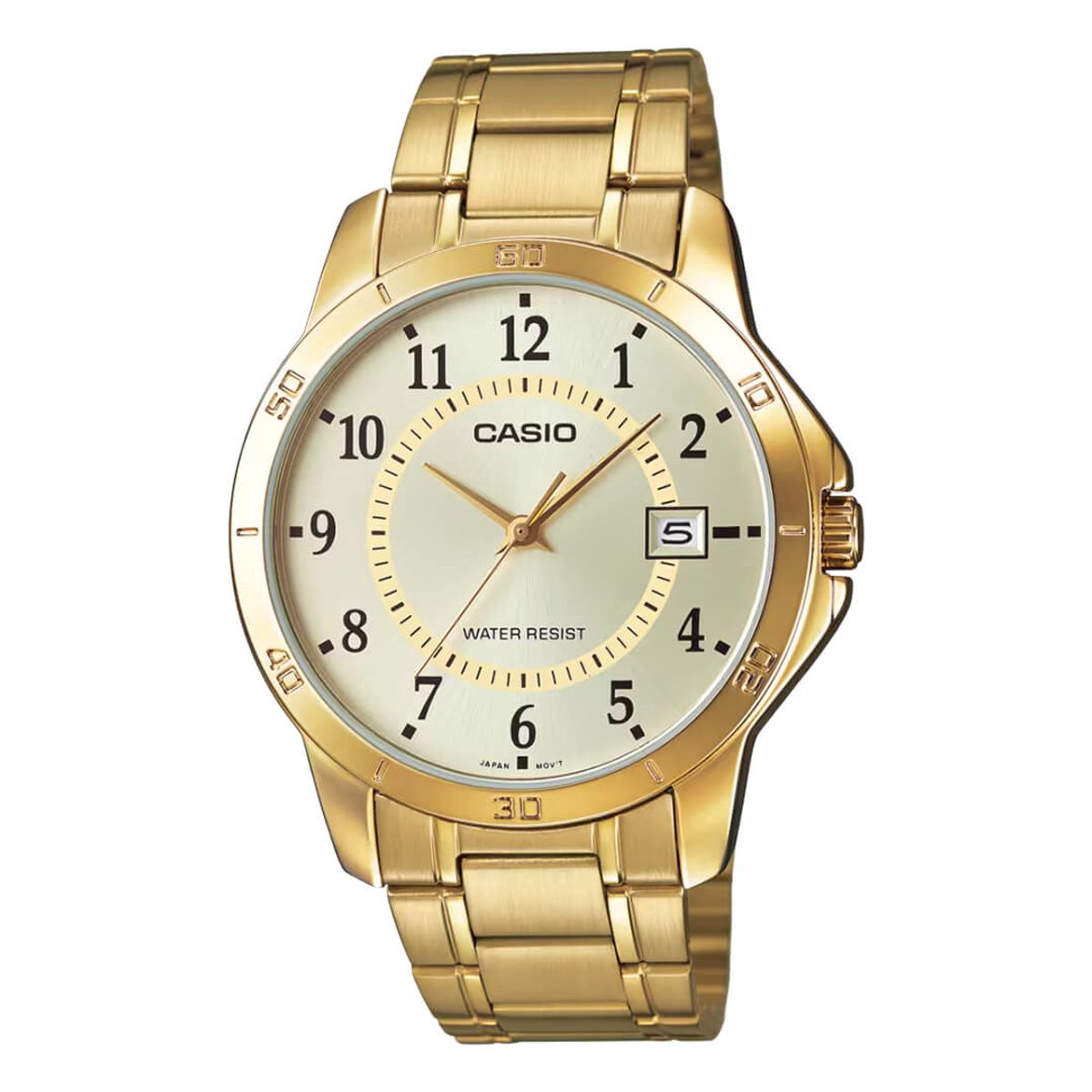 CASIO - Reloj Casio MTP-V004G-9BUDF Hombre Acero Dorado
