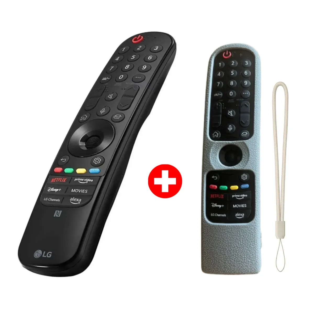 LG - Control LG magic MR24 + funda gris