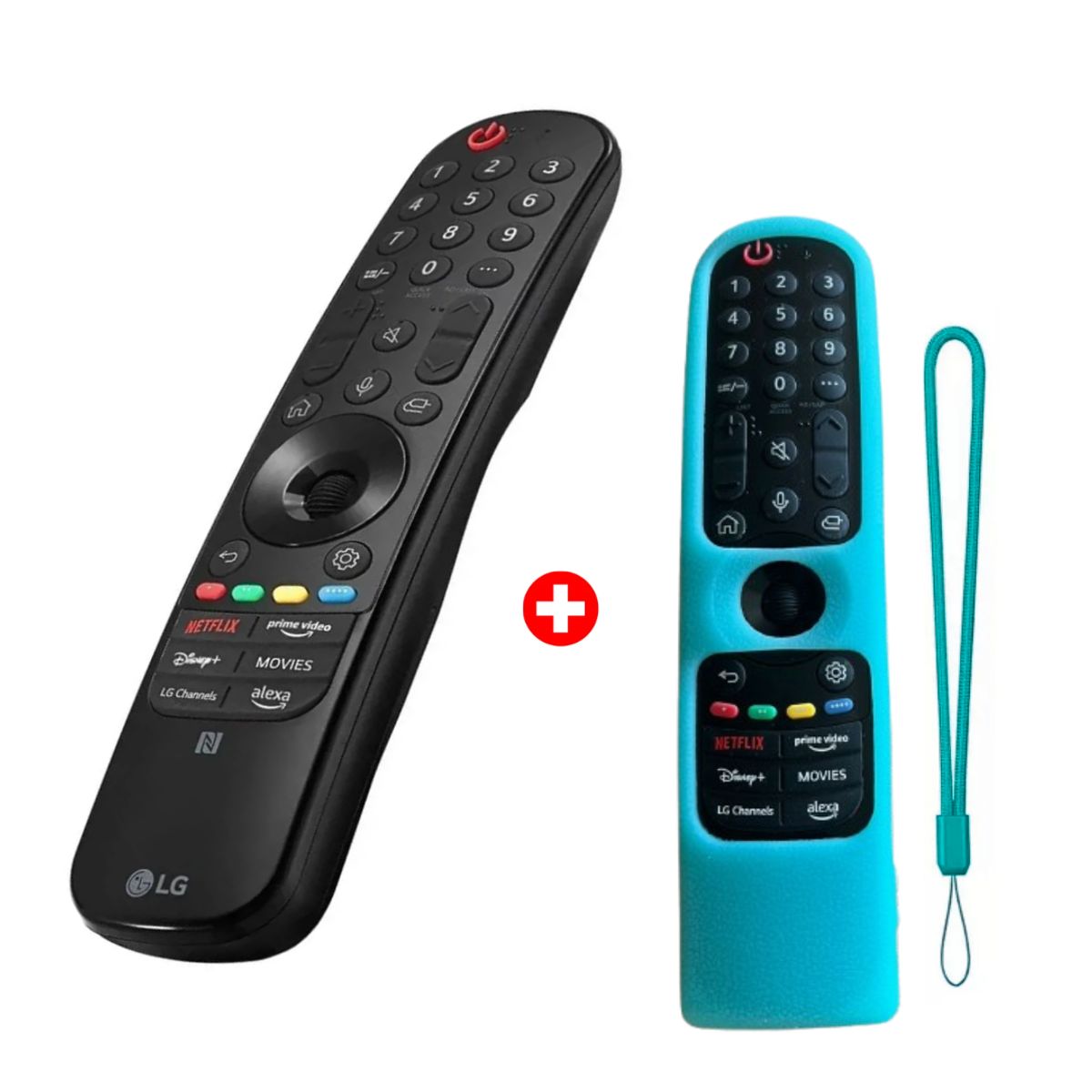 LG - Control LG magic MR24 + funda TURQUESA