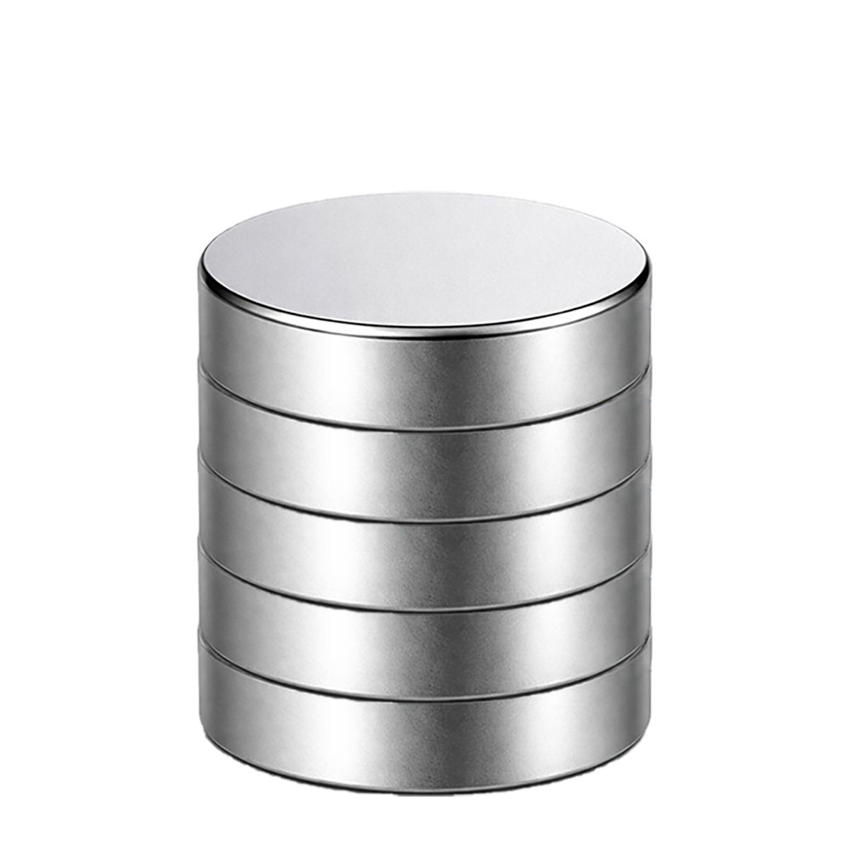 GENERICO - Iman de Neodimio Modelo Disco 18mmx5mm Pack de 5 unds