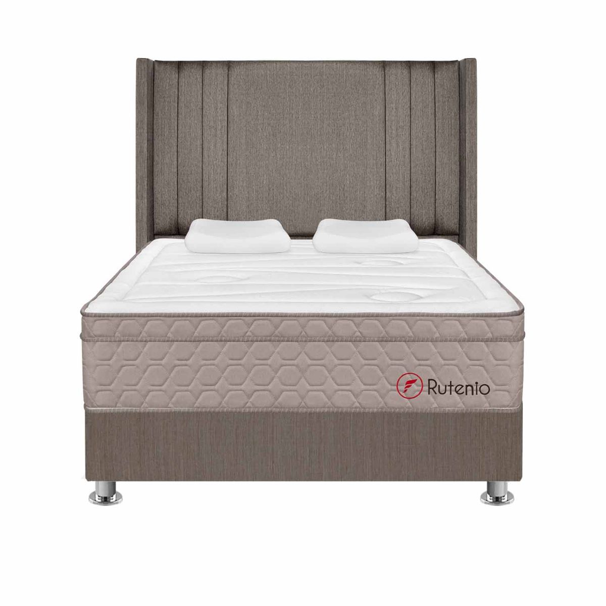 FORLI - Dormitorio Deluxe Rutenio Marrón 2 Plz