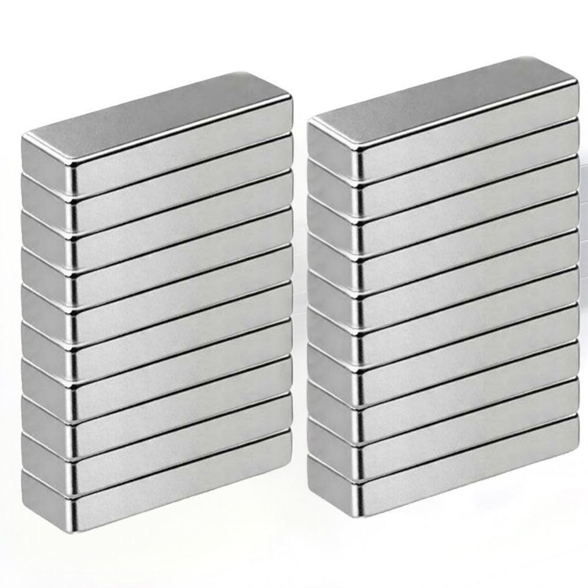 GENERICO - Iman de Neodimio Modelo Rectangular 14x4.5x1.6mm Pack 20 unds