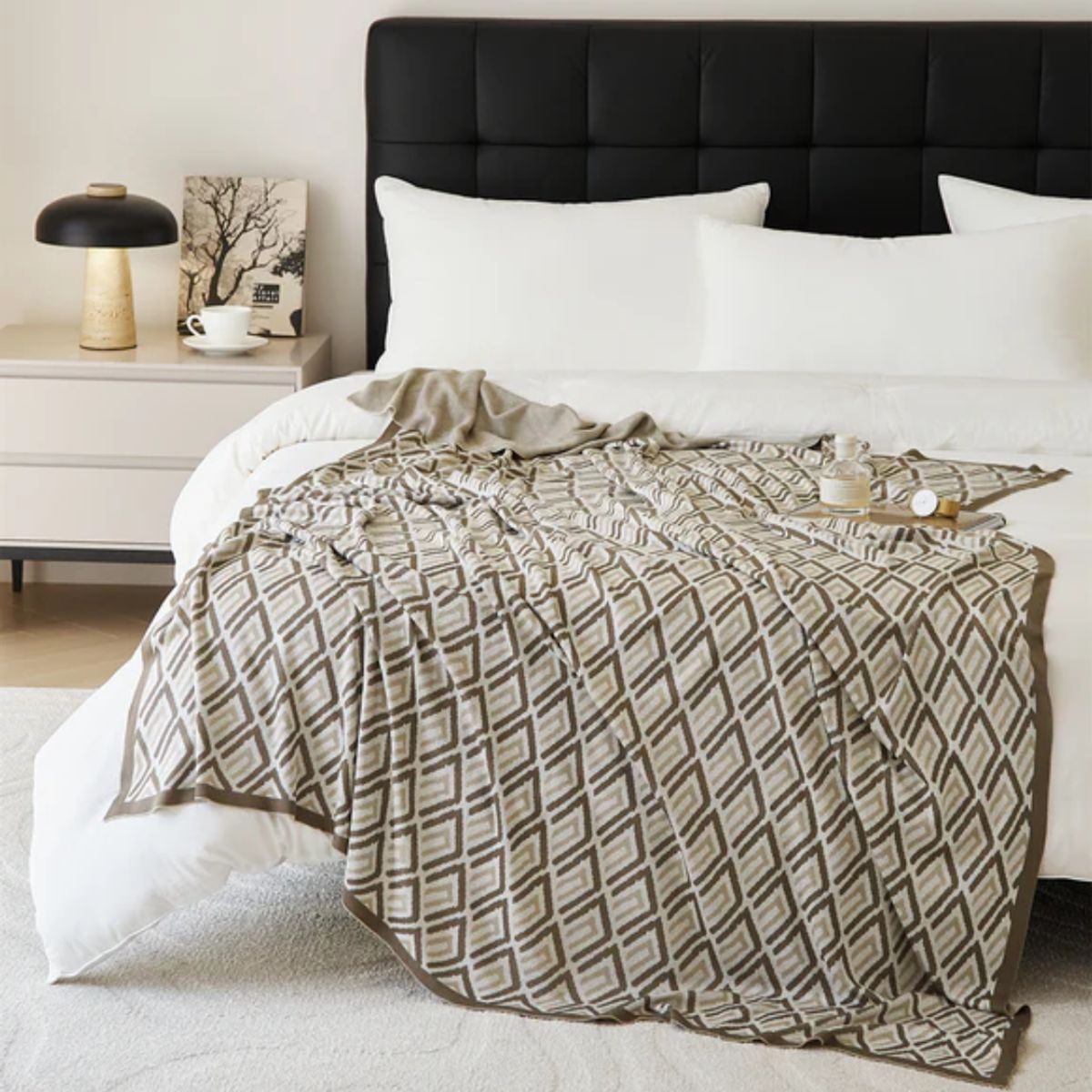 CLAUDIA RIVA HOME - Manta de Algodón Cumbre