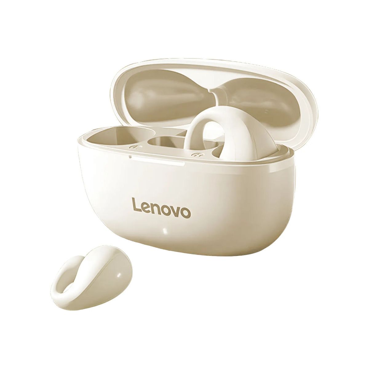 LENOVO - Audífonos inalámbricos Lenovo TC3403 Blanco Bluetooth 5.3
