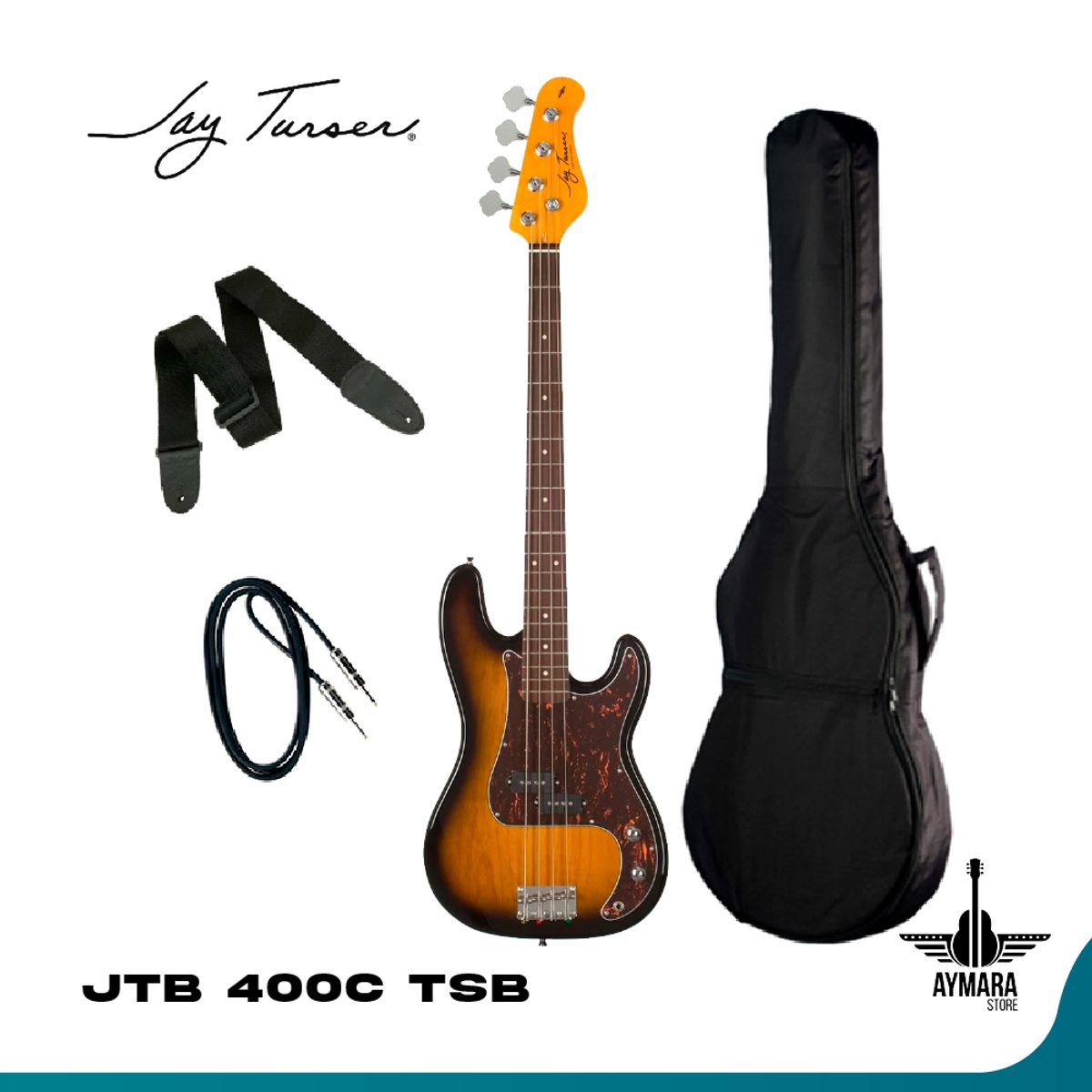 JAY TURSER - JAY TURSER JTB-402-TSB-A-U BAJO ELECTRICO