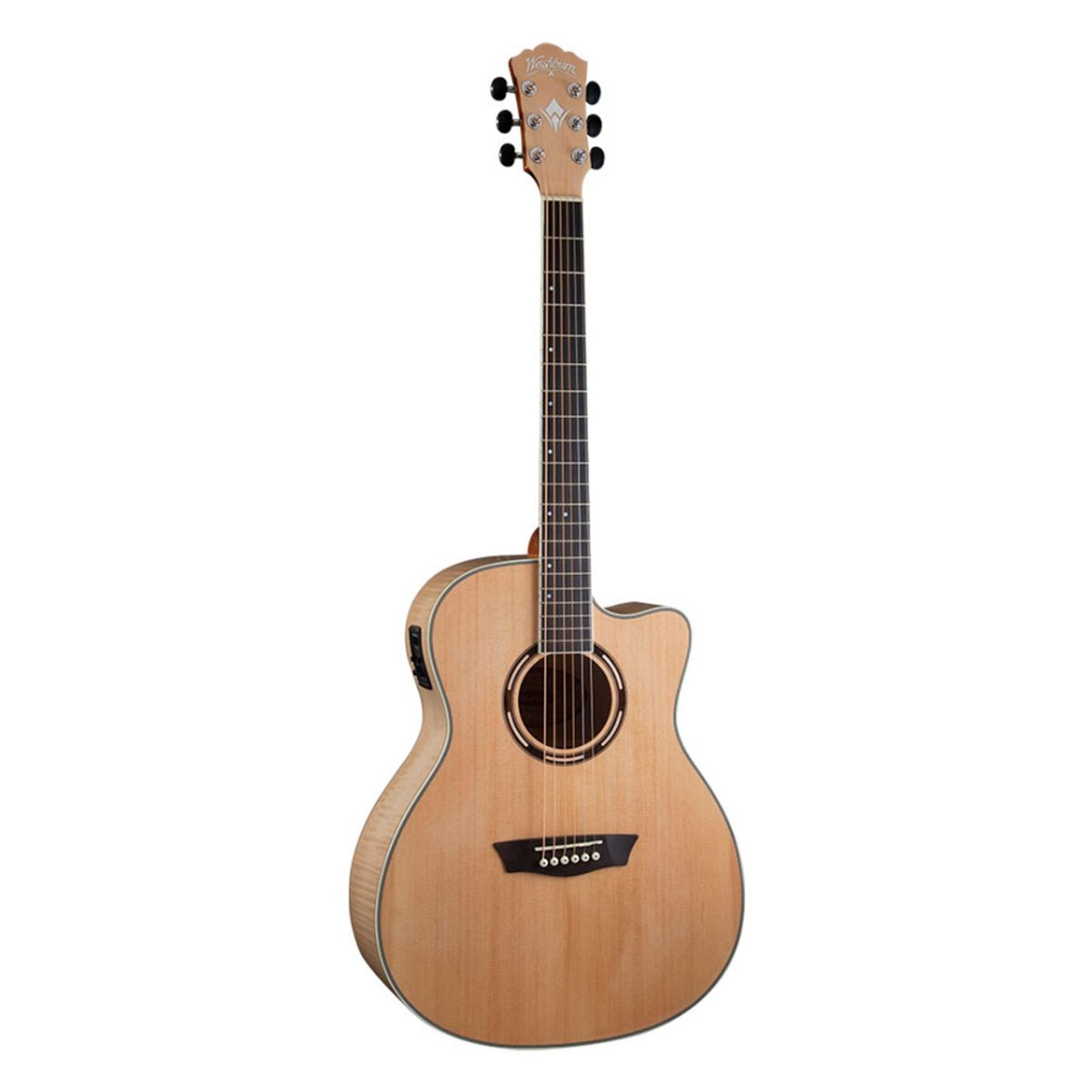 WASHBURN - WASHBURN AG40CEK-A-U GUITARRA ELECTROACÚSTICA CUERDAS DE METAL